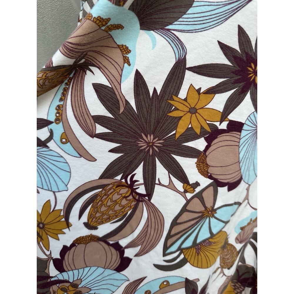 Patagonia Iliana Halter Dress Athletic Beach Resort Floral shelf bra Sz M - Picture 6 of 10